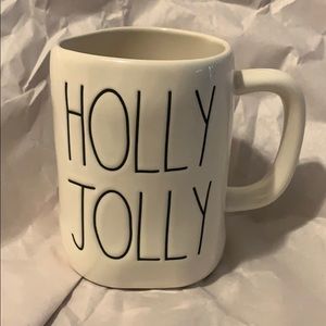 Rae Dunn holly jolly mug